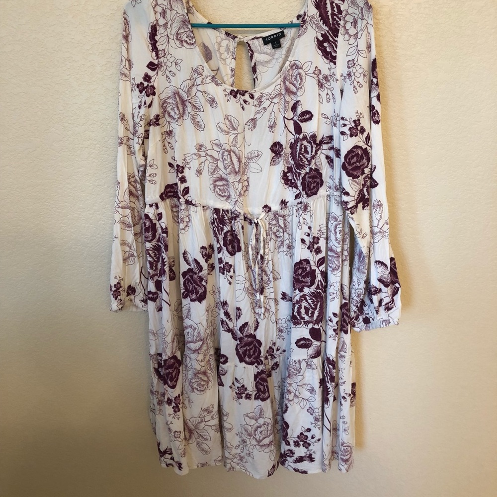 Torrid size 1 long sleeve dress